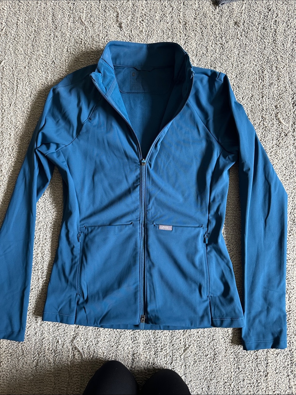 FIGS Contour Knit Scrub Jacket